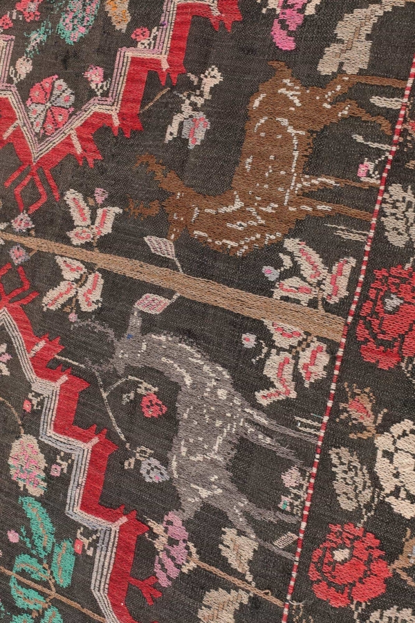  Fine Caucasian Karabakh Kilim - Dated at Essie Carpets, Mayfair London