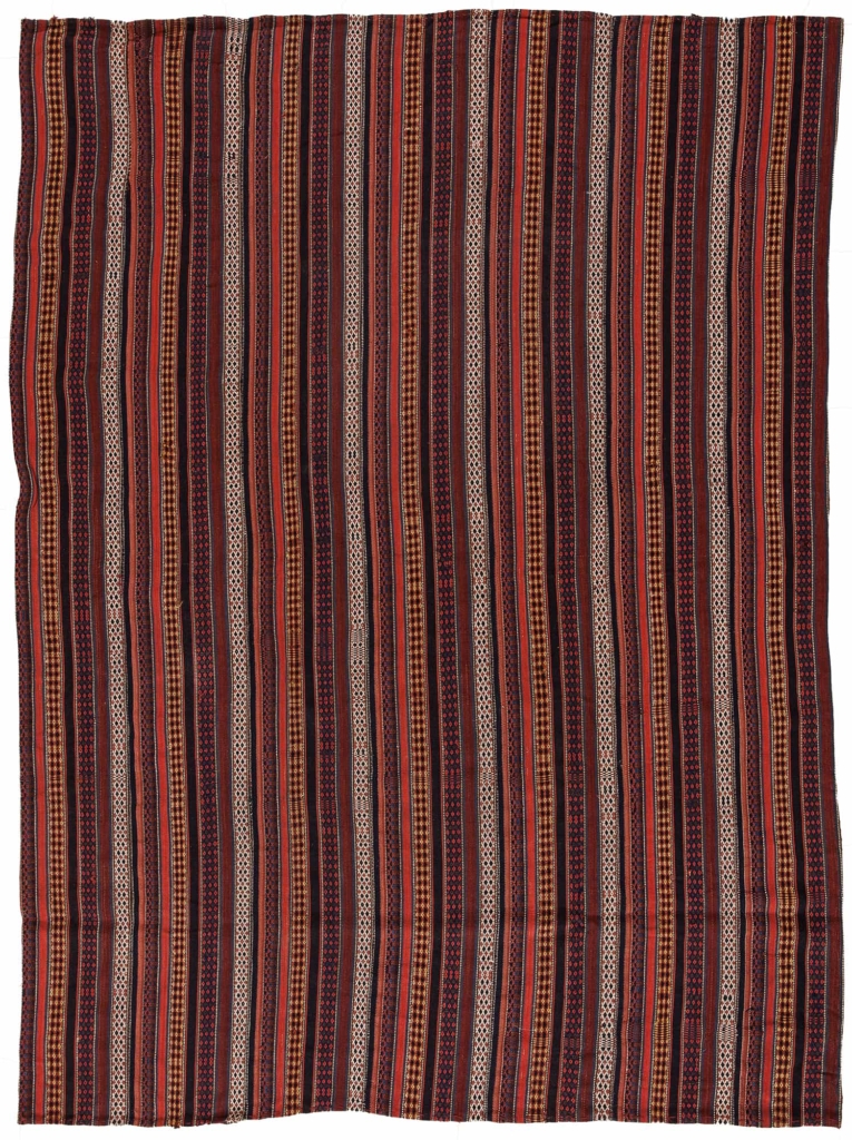 Striped Persian Kilim Jajim Runner  Kilim I Runner at Essie Carpets, Mayfair London