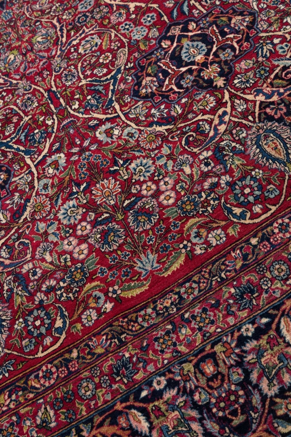 Extremely Fine, Signed Persian Toudeshk Nain Carpet at Essie Carpets, Mayfair London
