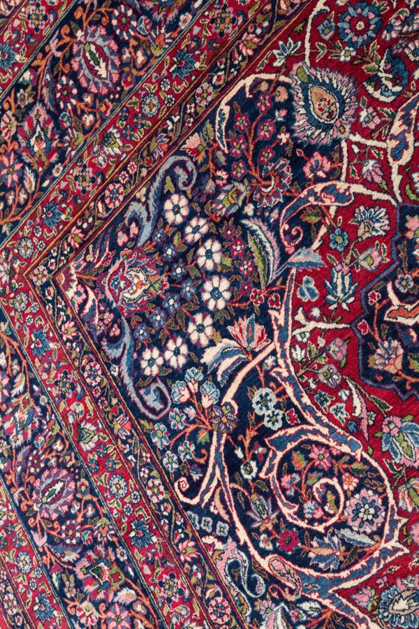 Extremely Fine, Signed Persian Toudeshk Nain Carpet at Essie Carpets, Mayfair London