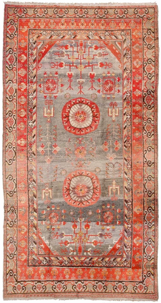 Old Pecking Carpet at Essie Carpets, Mayfair London