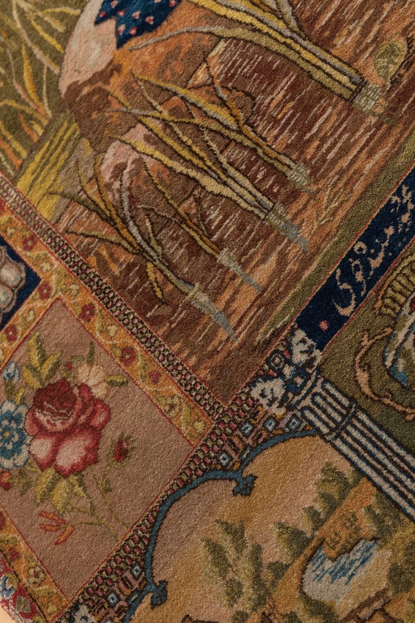 Fine, Signed Persian Tabriz Rug at Essie Carpets, Mayfair London