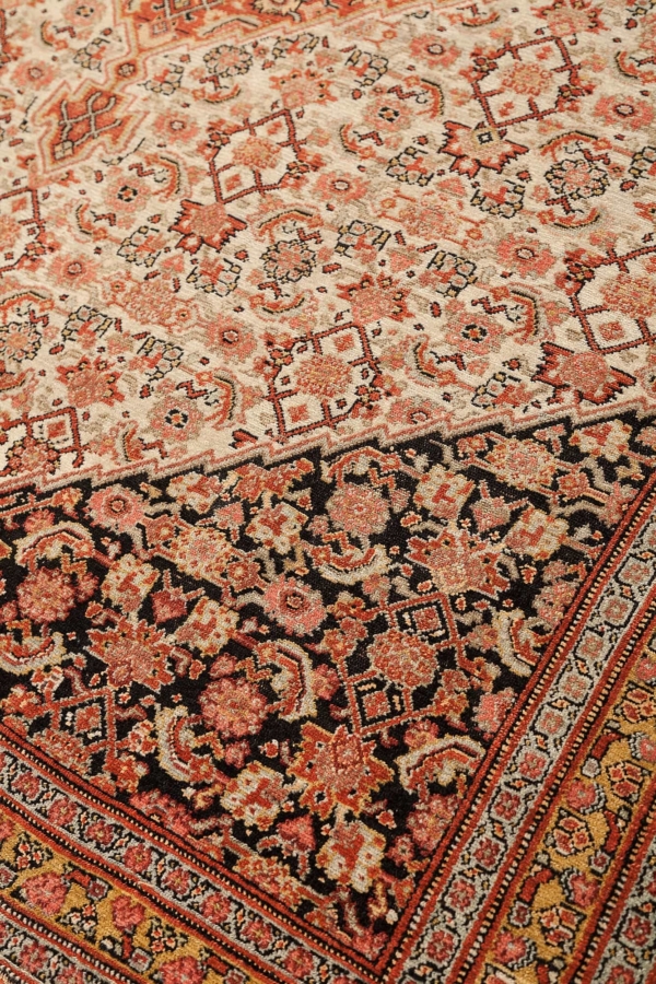 Fine Antique Senneh Rug at Essie Carpets, Mayfair London
