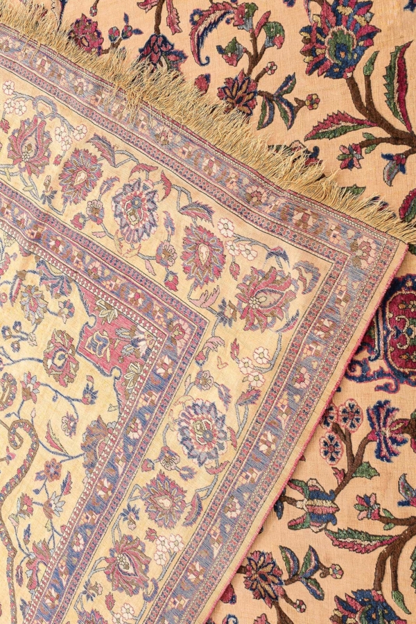 Antique Very Fine Kasahan Rug at Essie Carpets, Mayfair London