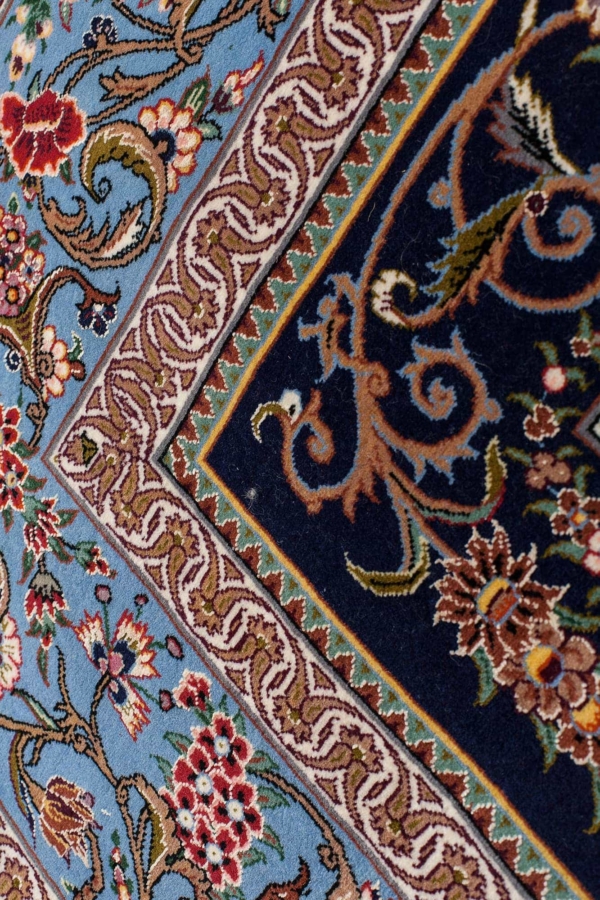 Very Fine Persian Esfahan Rug at Essie Carpets, Mayfair London