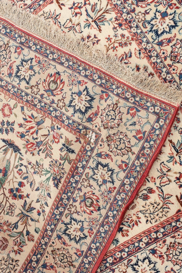 Fine Old Nain Toudeshk Rug at Essie Carpets, Mayfair London