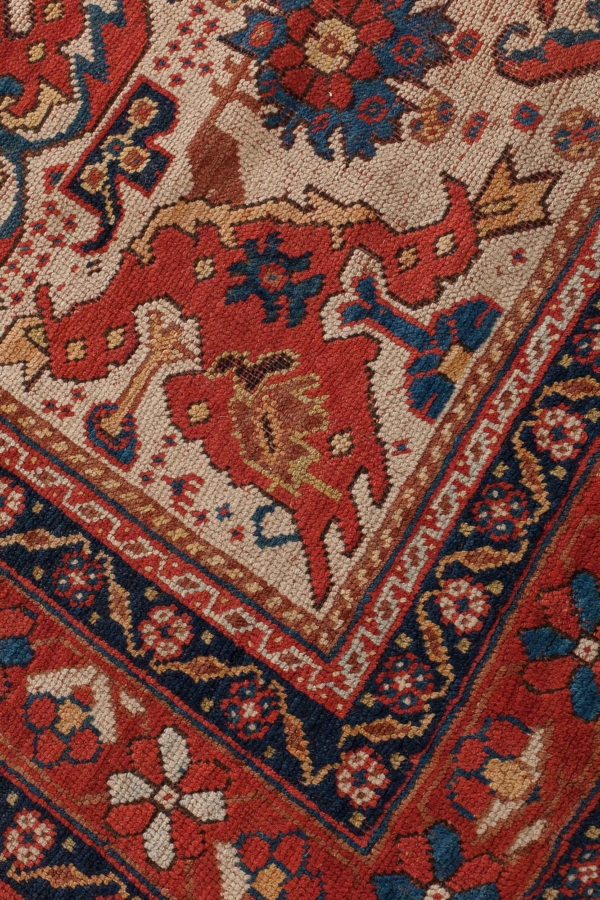 Antique Persian Afshar Rug at Essie Carpets, Mayfair London