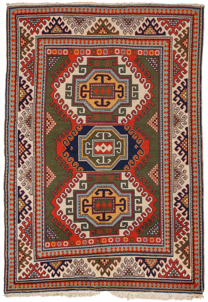 Russian Kazak Rug at Essie Carpets, Mayfair London