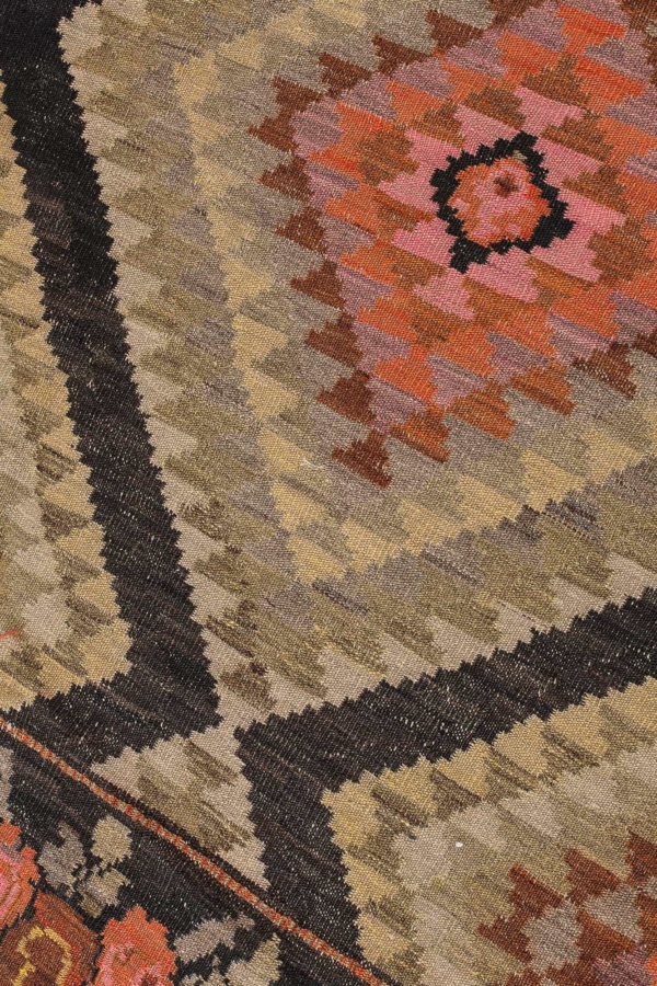 Caucasian Karabakh Kilim at Essie Carpets, Mayfair London