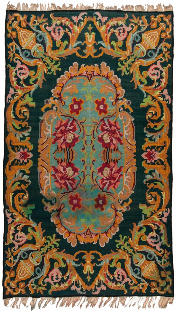Colourful Persian Kilim at Essie Carpets, Mayfair London