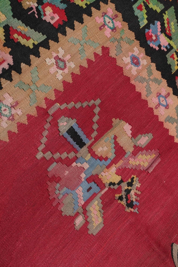 Bess Arabian Karabakh Go Farangi Kilim at Essie Carpets, Mayfair London