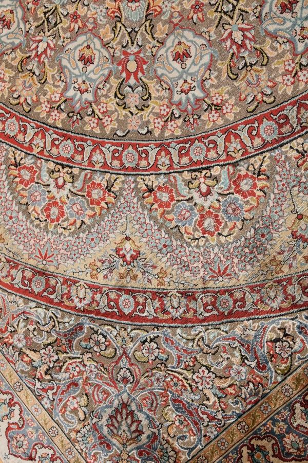 Exquisite Very Fine, Signed Turkish Hereke Rug at Essie Carpets, Mayfair London