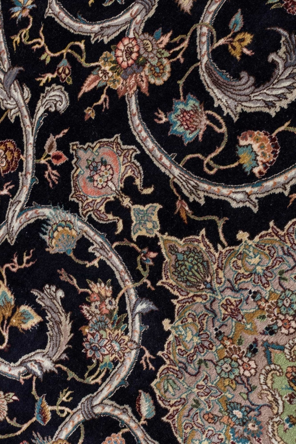 Fine Persian Tabriz Narvani Rug at Essie Carpets, Mayfair London
