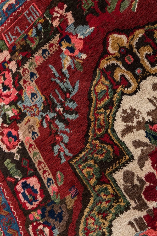 Fine Caucasian Karabakh Gol Farangi Rug - Dated at Essie Carpets, Mayfair London