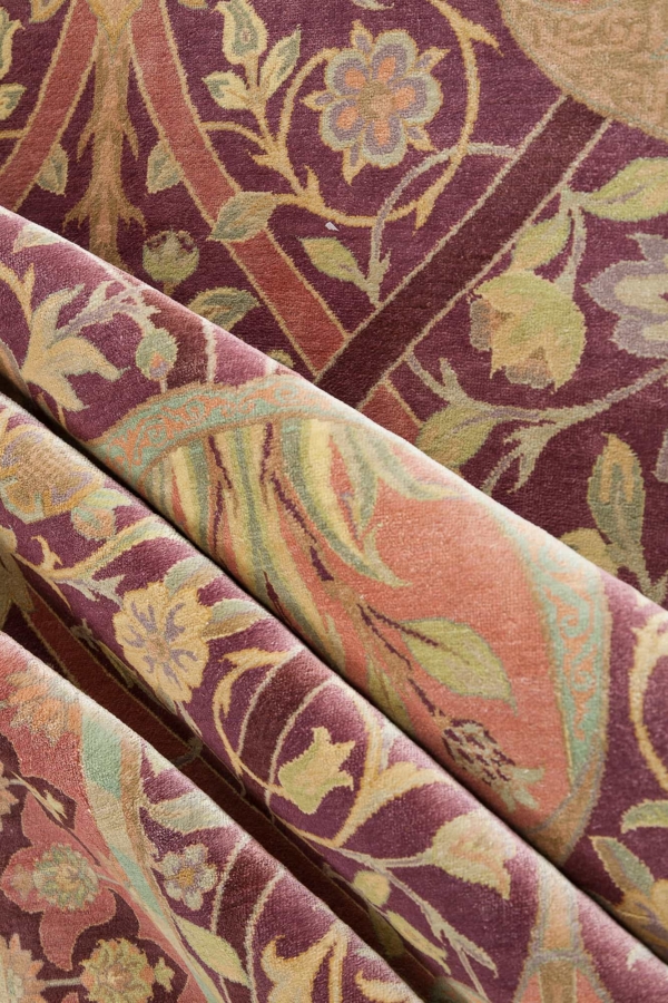 Fine Persian Tabriz Rug Art Nouveau Design at Essie Carpets, Mayfair London