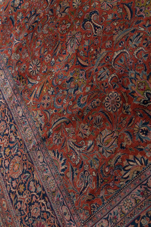 Amazing Signed Persian Kashan Carpet at Essie Carpets, Mayfair London