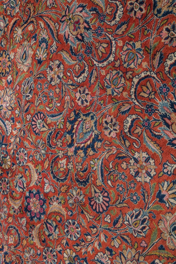Amazing Signed Persian Kashan Carpet at Essie Carpets, Mayfair London