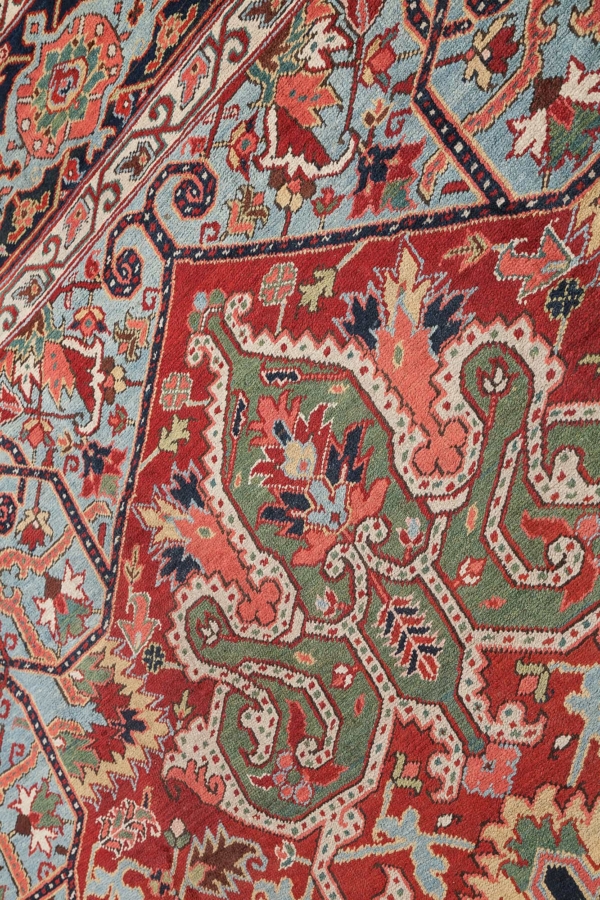 Fine Persian Heriz  Carpet at Essie Carpets, Mayfair London