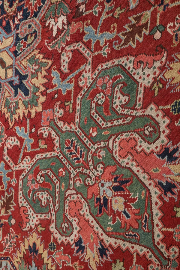 Fine Persian Heriz  Carpet at Essie Carpets, Mayfair London