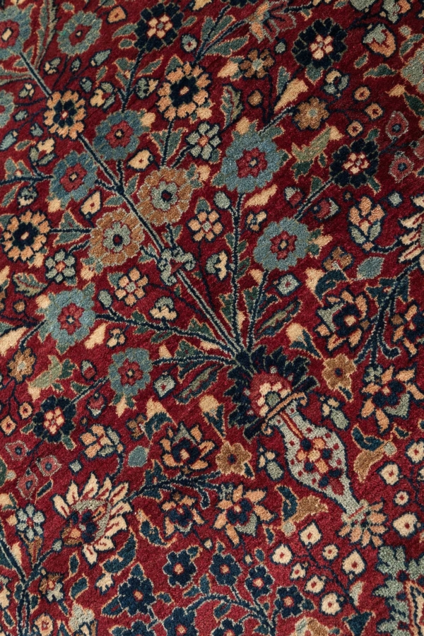 Antique Khorasan Kerman Rug at Essie Carpets, Mayfair London