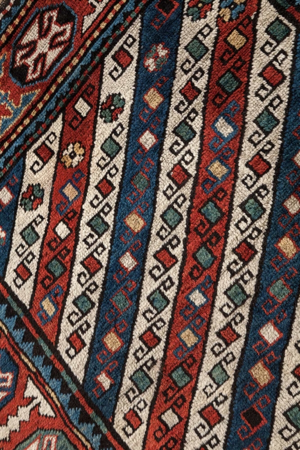 Fine Caucasian Karabakh Runner at Essie Carpets, Mayfair London