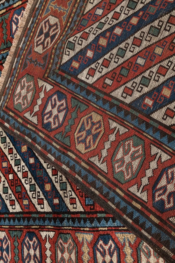 Fine Caucasian Karabakh Runner at Essie Carpets, Mayfair London