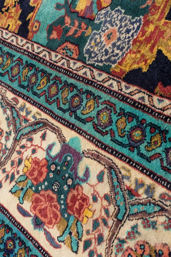 Gol Farangi Sannandaj Carpet at Essie Carpets, Mayfair London