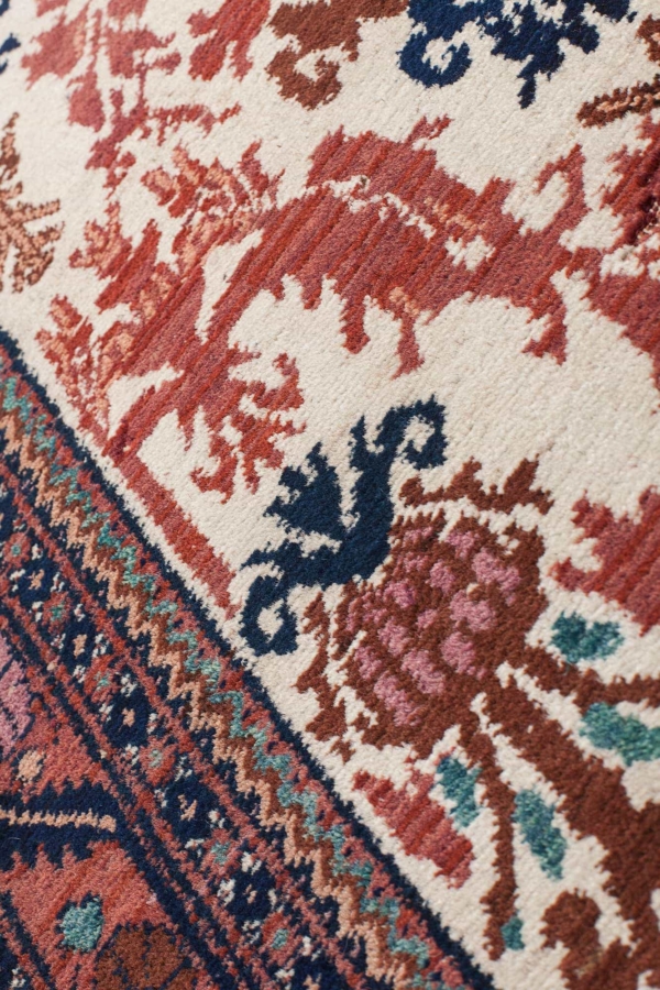 Old Afshar Rug at Essie Carpets, Mayfair London