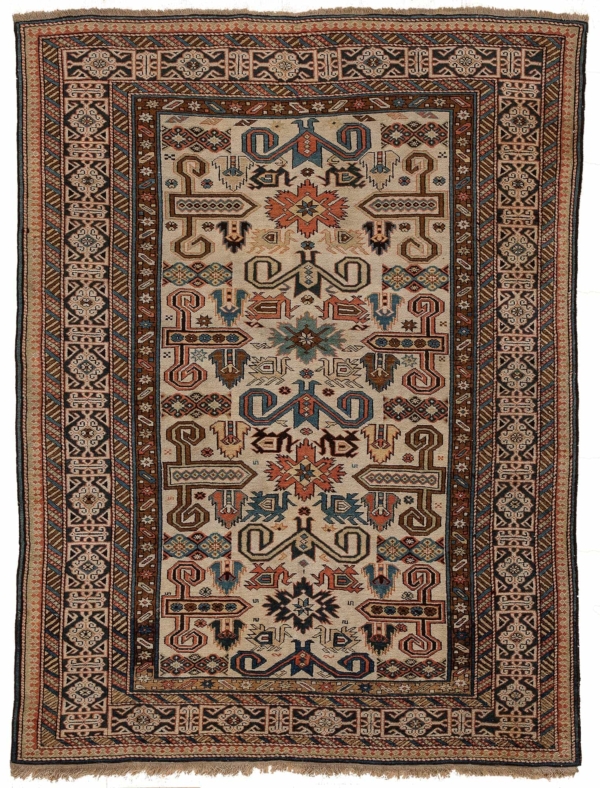 Antique  Caucasian Shirvan Rug at Essie Carpets, Mayfair London