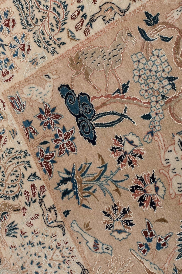 Old Fine Nain  Rug at Essie Carpets, Mayfair London