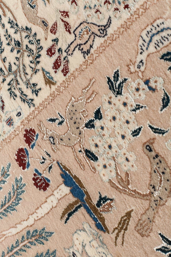 Old Fine Nain  Rug at Essie Carpets, Mayfair London