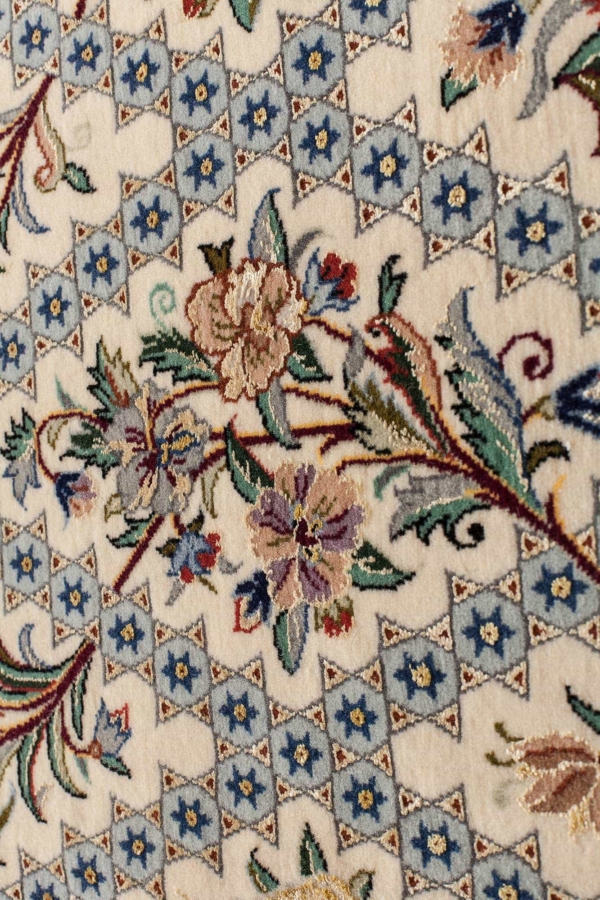 Very Fine Esfahan Signed Rug at Essie Carpets, Mayfair London
