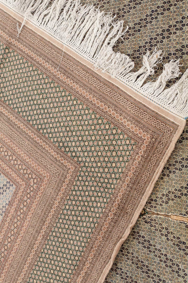 Very Fine Old Persian Qum Carpet at Essie Carpets, Mayfair London