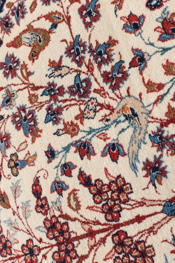 Persian Esfahan Signed  Rug at Essie Carpets, Mayfair London