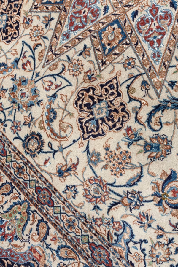Exquisite Very Fine Persian Nain Carpet at Essie Carpets, Mayfair London