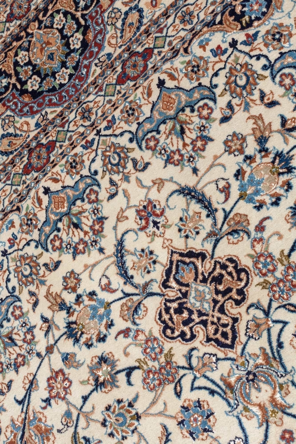 Exquisite Very Fine Persian Nain Carpet at Essie Carpets, Mayfair London