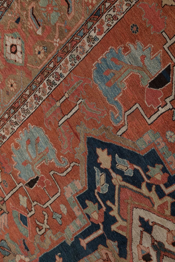 Fine Persian Heriz (Serapi) Carpet at Essie Carpets, Mayfair London