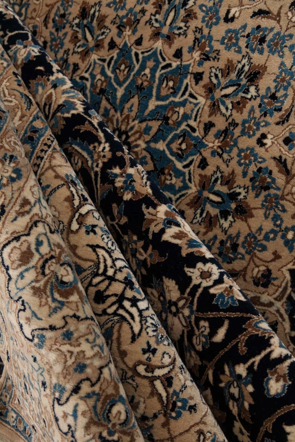 Fine, Signed Persian Nain  Rug at Essie Carpets, Mayfair London