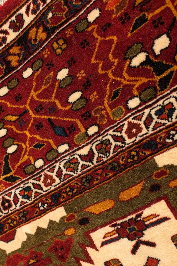Rare Persian Tribal Qashqai Rug at Essie Carpets, Mayfair London
