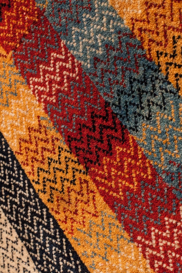 Persian Moharamat Qashqai Rug at Essie Carpets, Mayfair London