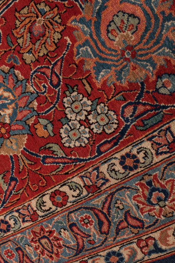 Amazing Very Old Persian Kashan Carpet at Essie Carpets, Mayfair London