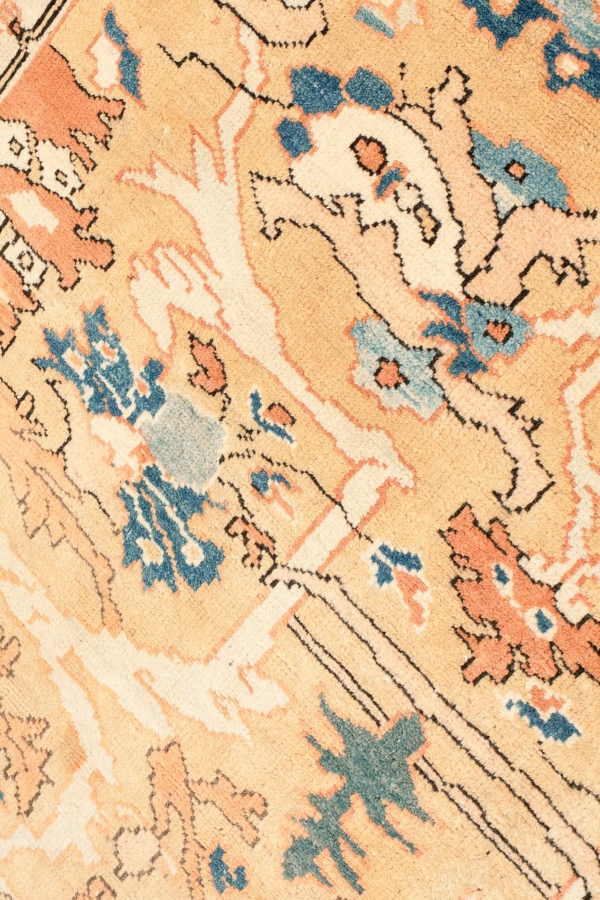 Fine Rare Persian Heriz Carpet at Essie Carpets, Mayfair London