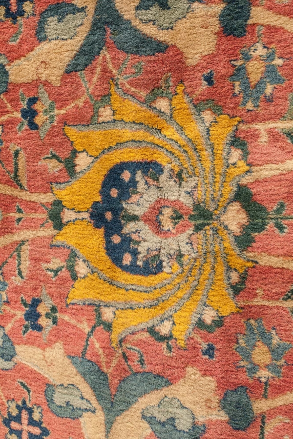 Old Unique Persian Tabriz Rug at Essie Carpets, Mayfair London