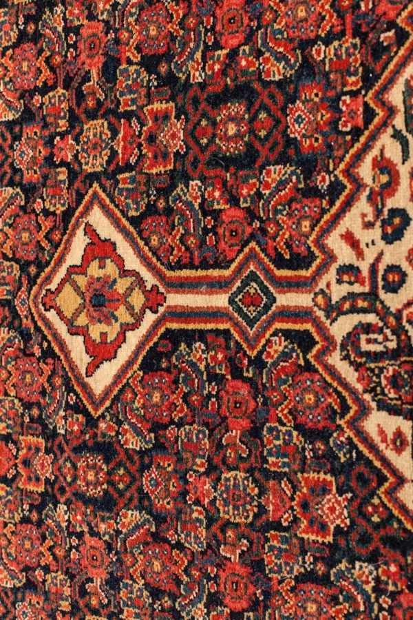 Persian Antique Senneh Rug at Essie Carpets, Mayfair London