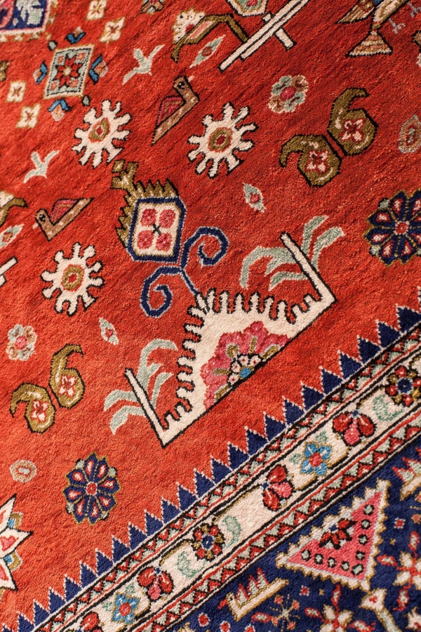 Persian Qum Signed  Rug at Essie Carpets, Mayfair London