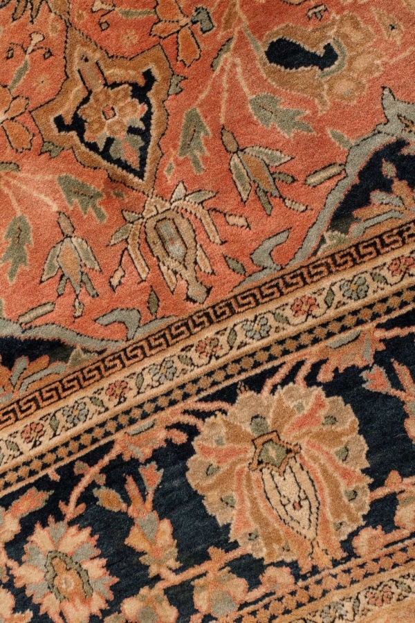Persian Mohtashem Kashan Rug at Essie Carpets, Mayfair London
