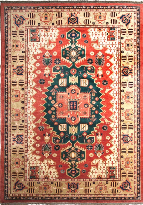 Fine Handwoven Persian Mahal Carpet at Essie Carpets, Mayfair London