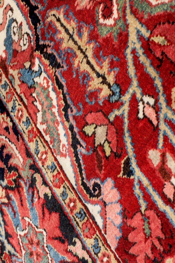 Wonderful Old Persian Heriz Carpet at Essie Carpets, Mayfair London