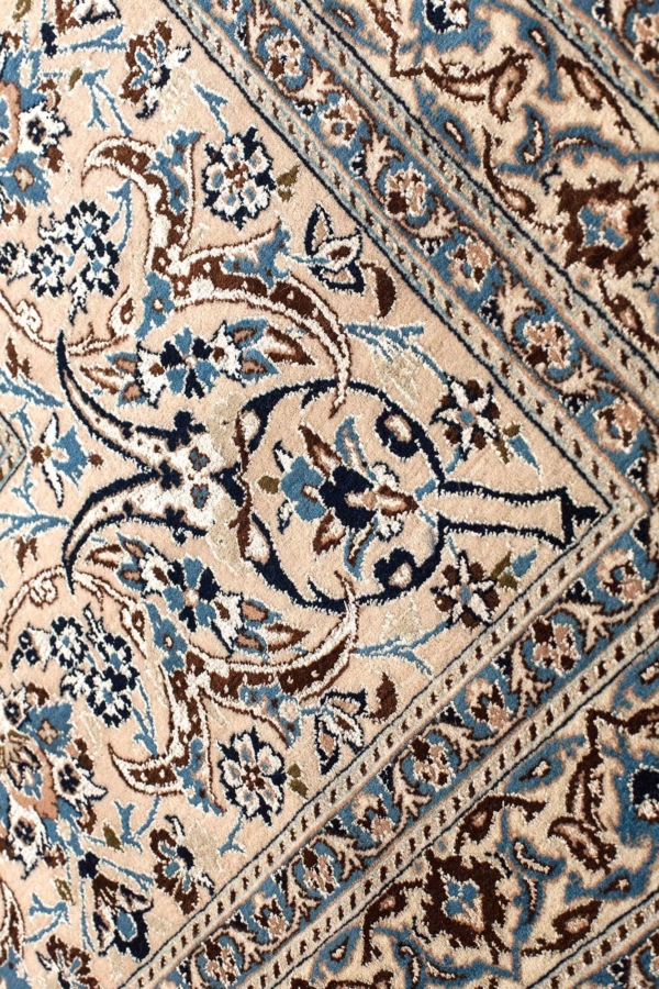 Fine Signed Persian Nain  Carpet at Essie Carpets, Mayfair London