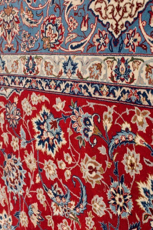 Fine Esfahan Rug at Essie Carpets, Mayfair London